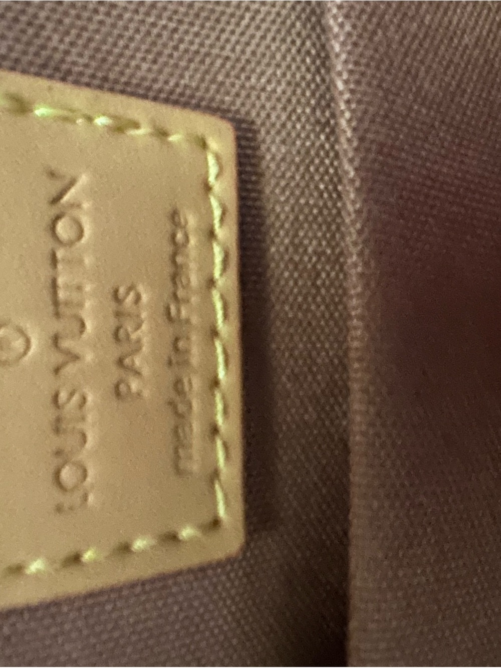 Monogram Canvas Vertical Backpack/Trunk - Brown/Tan - Picture 15 of 15